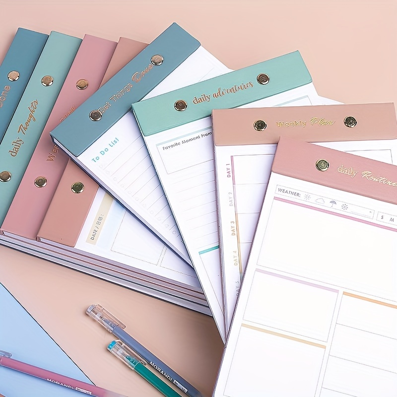 Replaceable Inner Removable Schedule Planner Contains 128 Temu Canada