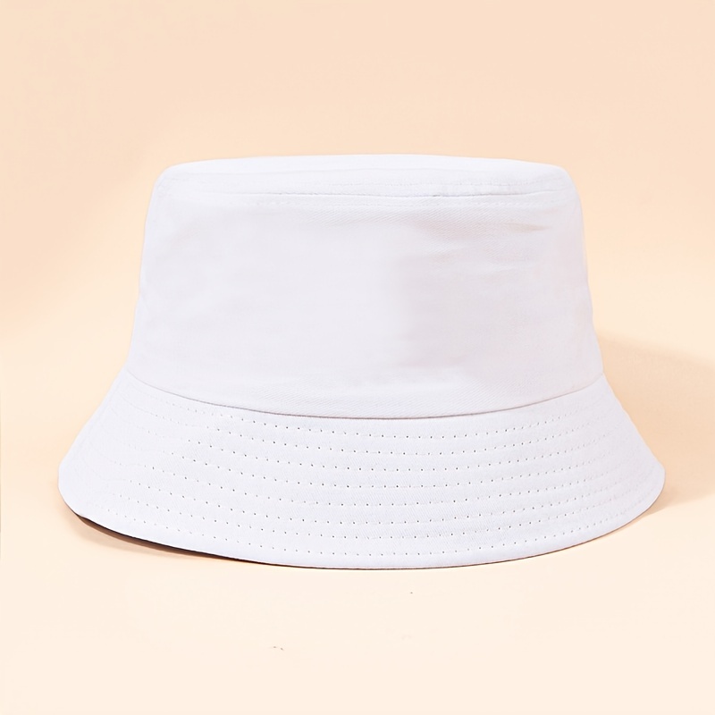 Red Flame Reversible Bucket Hat Trendy Color Block Fisherman Women Sunscreen Travel Beach Temu