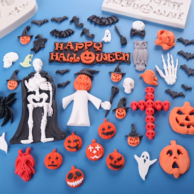 Wilton Ghost 3-D Halloween Candy Mold 2 Piece