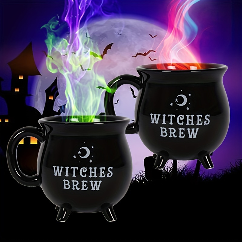 1pc Tazza Caffè Witch Brew Tazze Caffè In Ceramica 300 Ml / - Temu