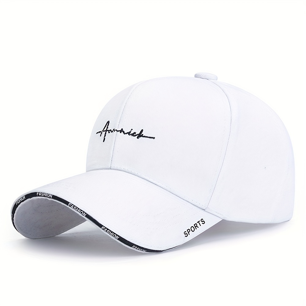 Unisex Casual Letter Embroidered Baseball Cap For Men Outdoor Trucker Hat Hip-hop Cap Snapback