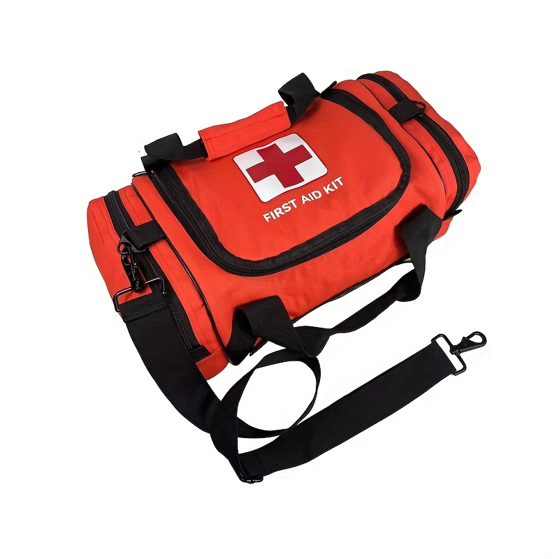 EMPTY Emergency First Aid Red Trauma Bag -Ideal for First