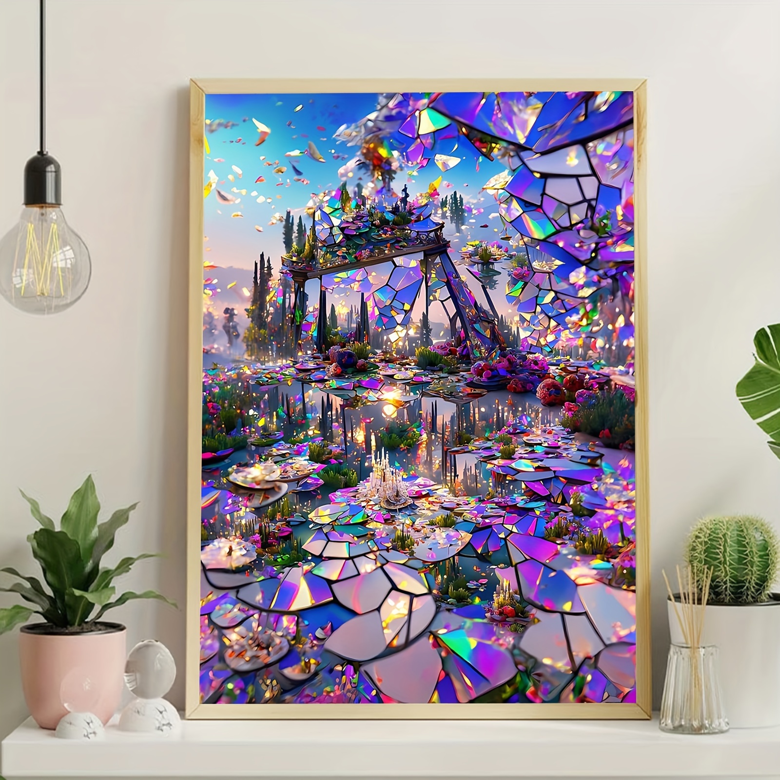 5d Diamond Painting Kits For Adults - Paint With Diamonds Full Round Drill  5d Diamond Dots Craft Diamond Art Kits - For Home Wall Decor And Adults Ki