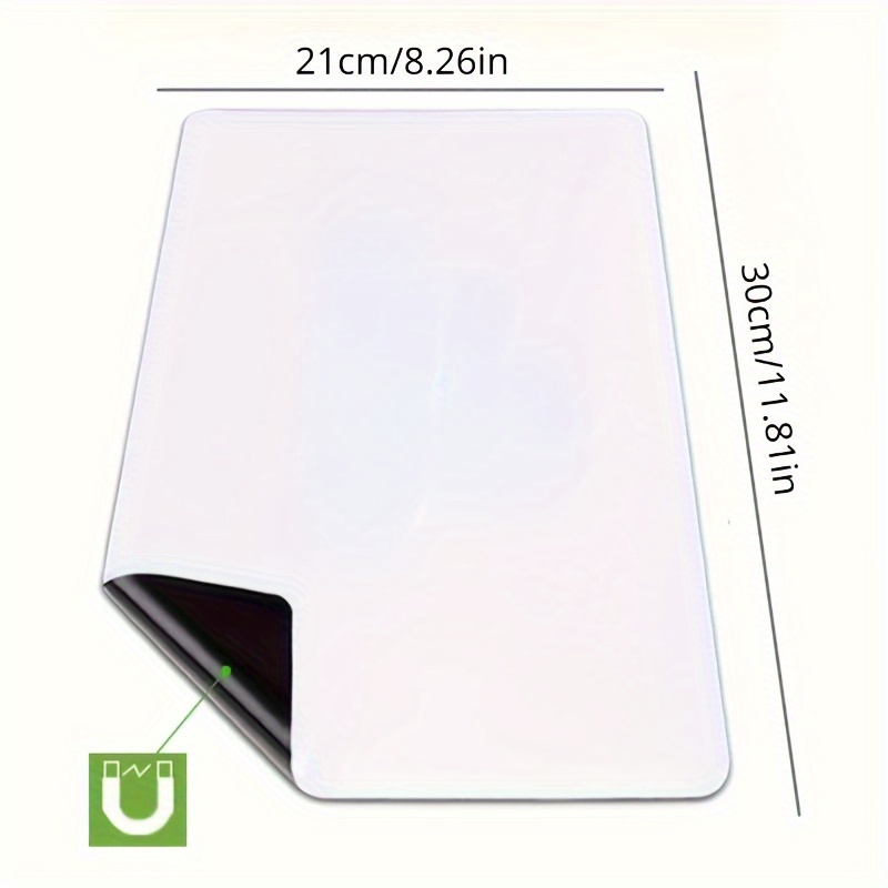 Magnetic Dry Erase Whiteboard for Fridge, Magnetic Dry Erase Board