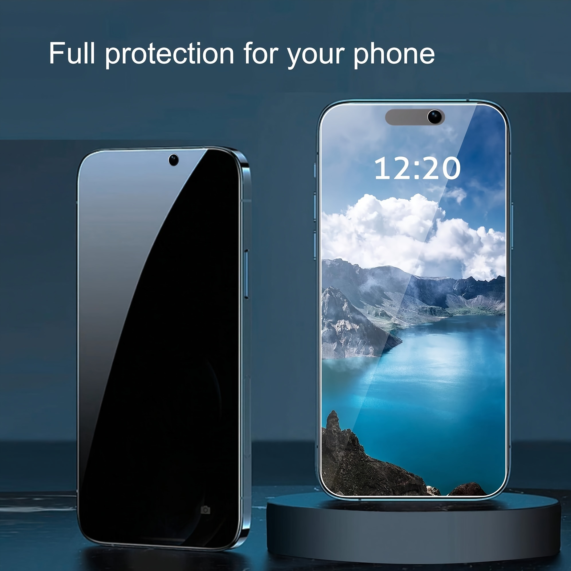 2pcs/Pack Private Tempered Glass Anti-Scratch Case Privacy Screen Protector For IPhone 15 Pro Max/14 Pro MiniI/13/12/11/XSMAX/XR/XS/8P/7/6