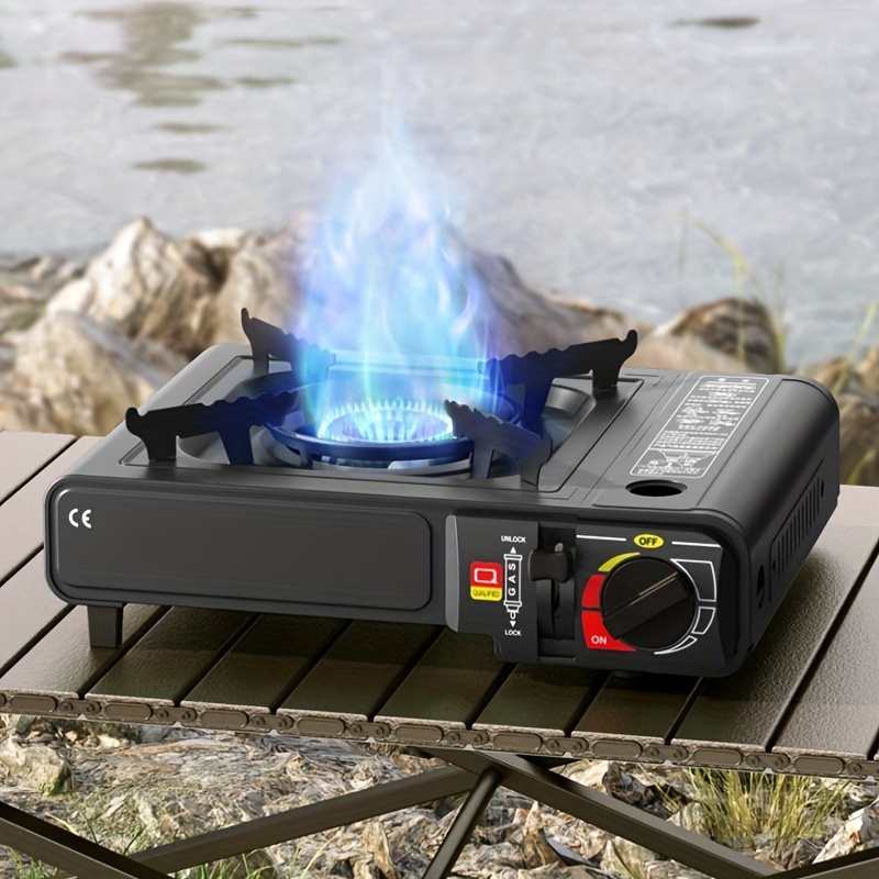 1pc Cassette Stove Outdoor Field Stove Cooker Cass Portable Gas Stove  Outdoor Picnic Camping Cooking Stove