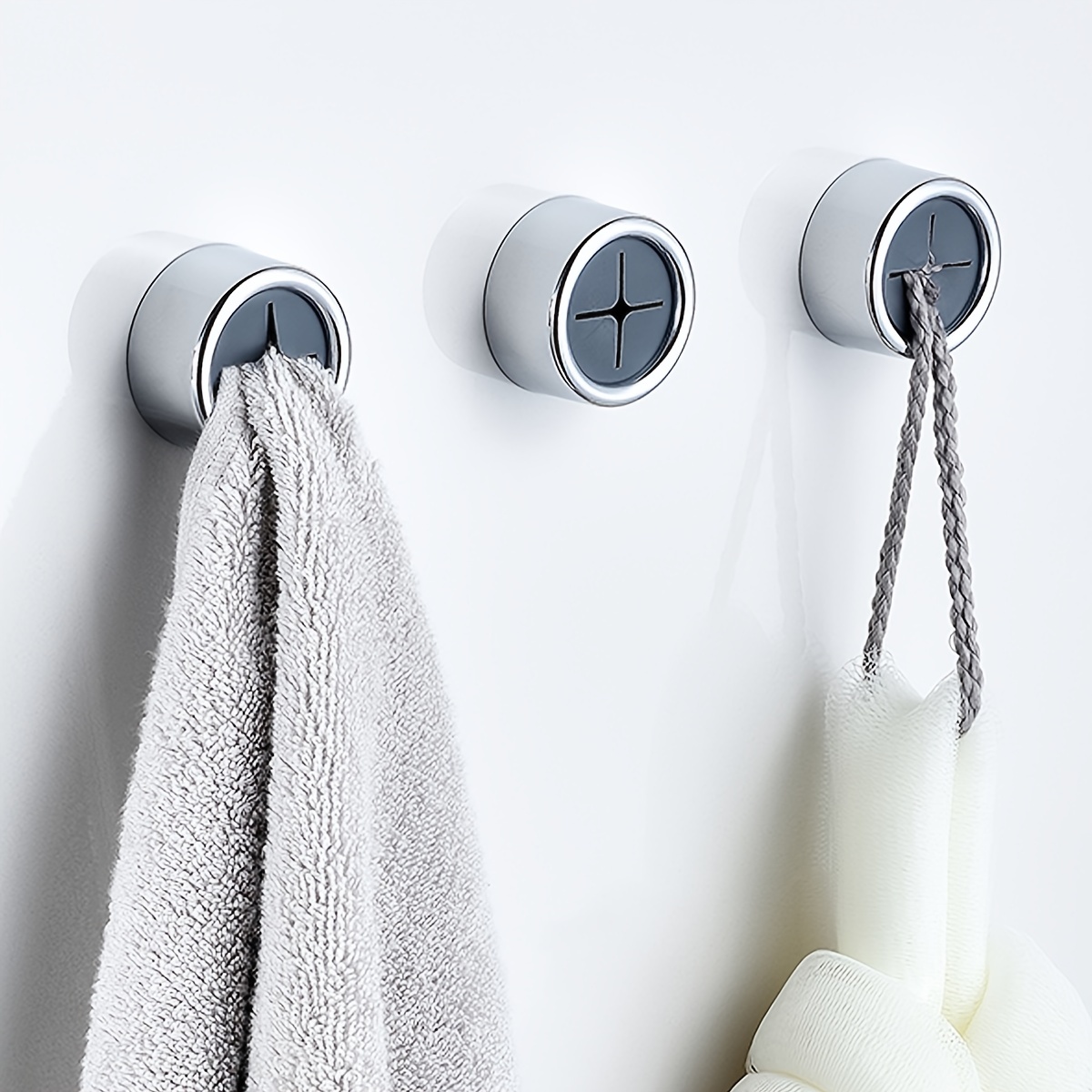 Kitchen Towel Holder Self Adhesive Wall Dish Towel Hook Wall - Temu