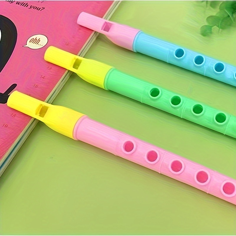 Metal Kazoos Preschool Educational Toys Musical Instruments Flutes for Kids  (Random Color)
