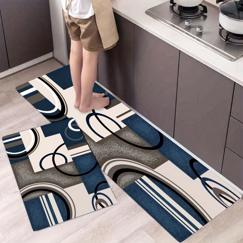 Modern Kitchen Rug Entrance Doormat Decoration Living Room Carpet
