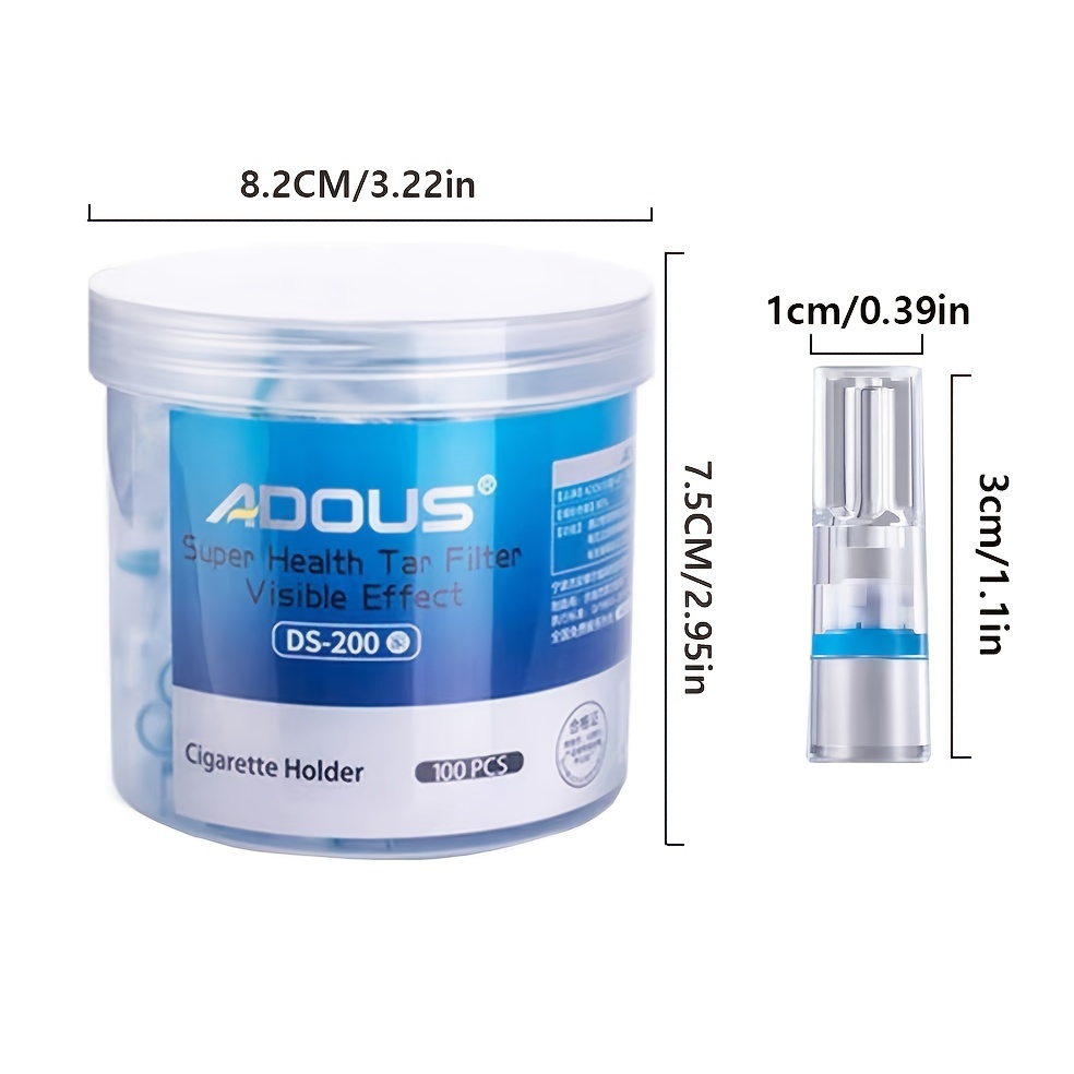 100 cigarette filters dual use filter household
