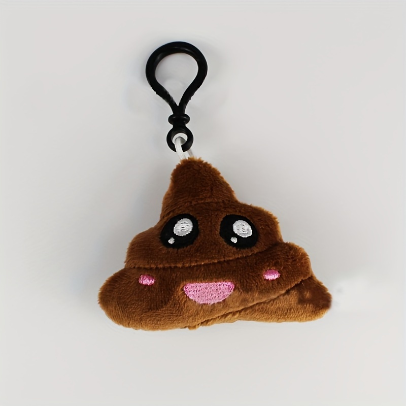 Cartoon Poop Keychain Pendant Cute Bag Accessories Keychain - Temu