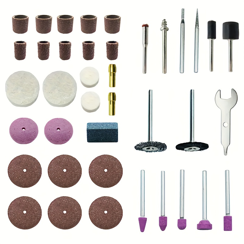 217Pcs Rotary Tool Accessories Kit Cutting Grinder Polishing Sanding for  Dremel