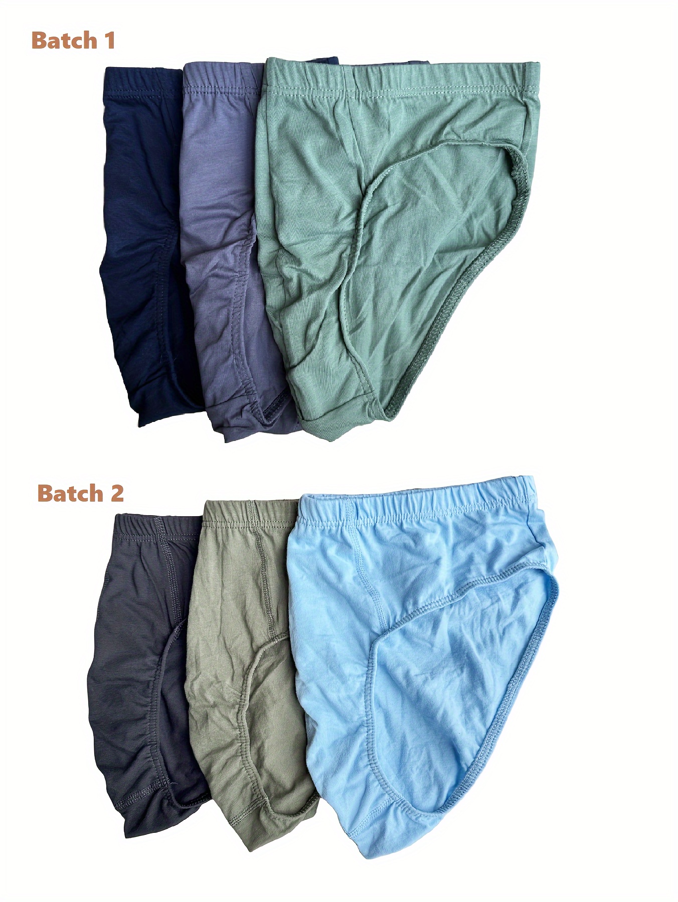 Random Color Men's Underwear Loose Breathable Soft Comfy - Temu