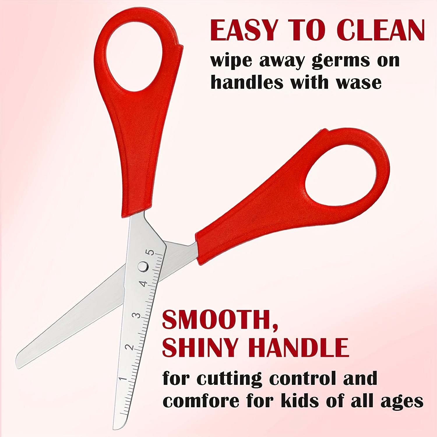  Kids Scissors,Kids Scissors Bulk,Kids Safety Scissors