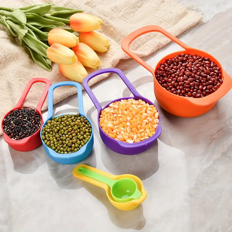 Colorful Nested Mixing Bowls Set Including Colander - Temu