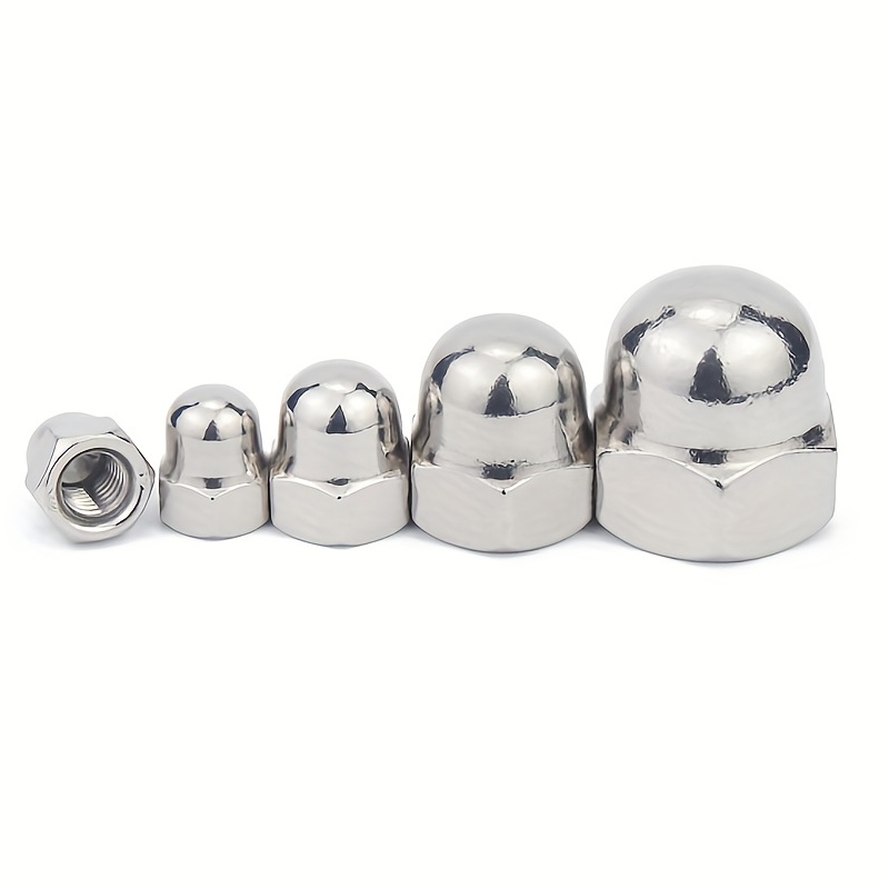Hat nuts stainless steel A1 MP stainless DIN 1587 hat nut nut nut nuts  M3,4,5,6