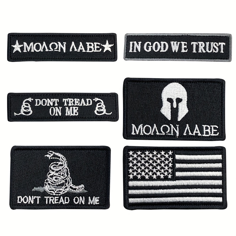 Tactical don't Tread on Me PVC Velcro Morale Patch -  New Zealand