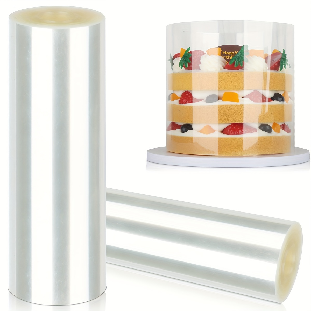 Cake Collar Acetate Sheets For Baking Transparent Acetate - Temu