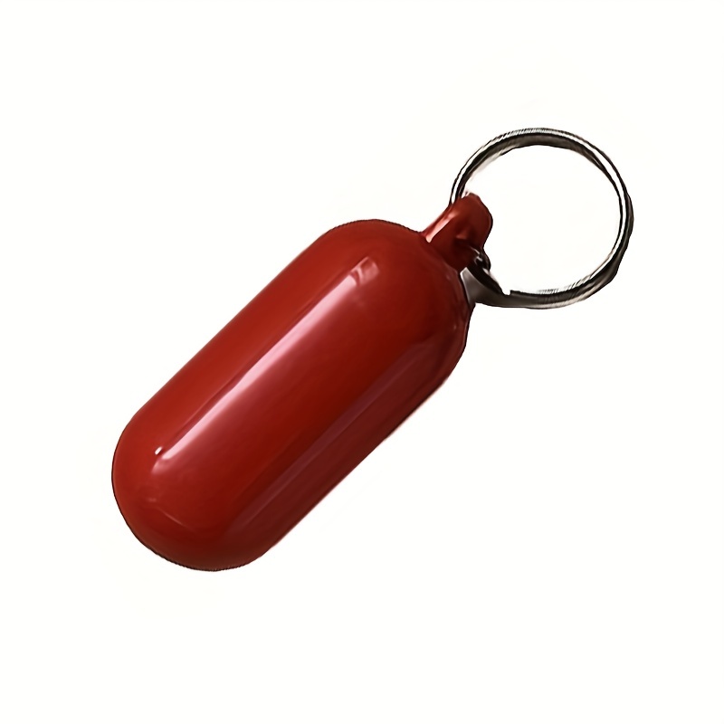 Plastic Floating Keychain Pill Shaped Floating Key Chain - Temu