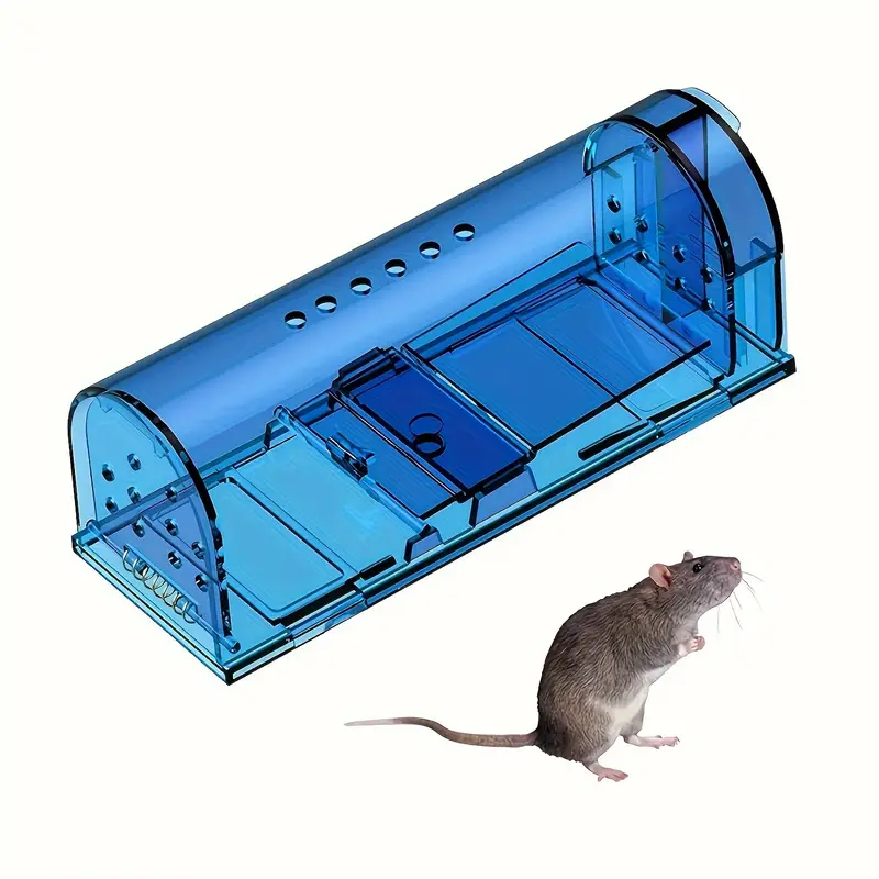 Trampas para ratones para interiores para el hogar, trampas a presión para  ratones, trampas para ratones fáciles de instalar, trampas reutilizables