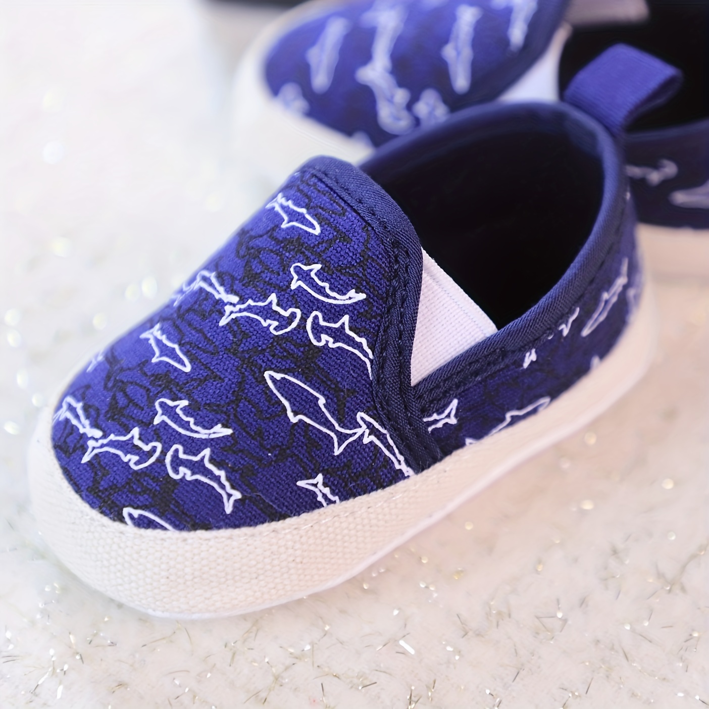 Casual Cute Cartoon Slip On Low Top Loafer Shoes For Baby Boys