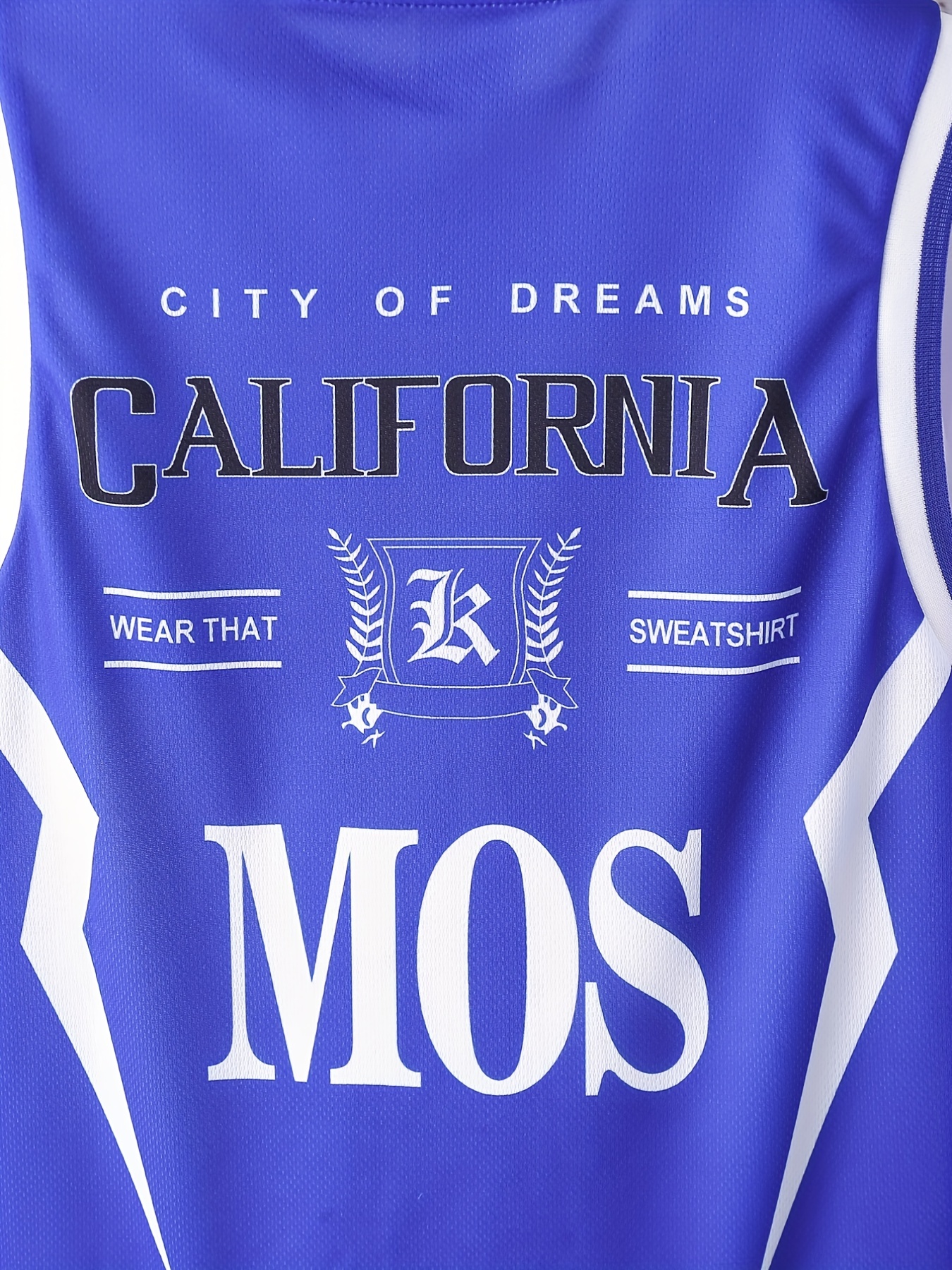 Blue BOYS & TEENS Boys NBA Los Angeles Crew Neck Short