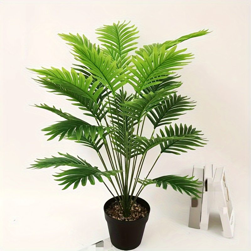 5' LARGE Artificial FAKE PALM TREE Plant Realistic Imitation Indoor/Outdoor  Yard
