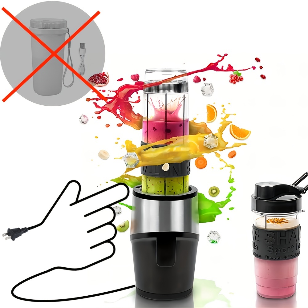 500W Portable Bullet Blender for Shakes & Smoothies