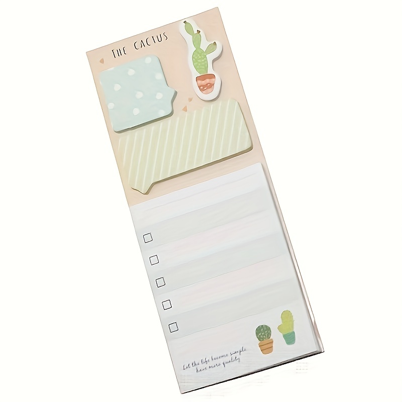 120 Pages Kawaii Memo Pad Sticky Notes Bookmark Label Index Posted It  Planner Stickers Notepads Office School Supplies