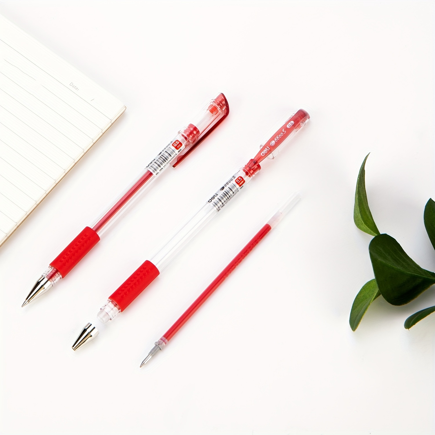   Basics Retractable Gel Ink Pens - Fine Point