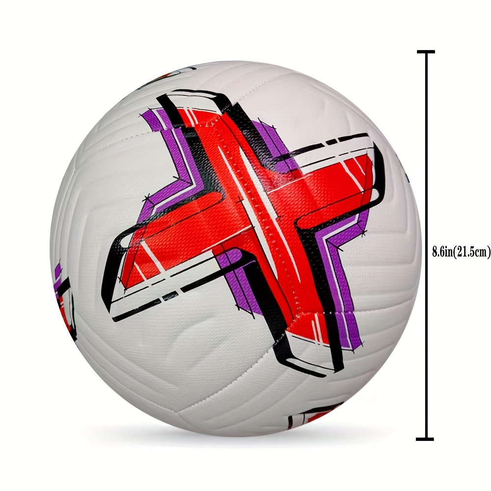 LDLXDR Balones de fútbol de competición- Pelota de Entrenamiento de tamaño  Completo 5 4 Adultos, niños de Secundaria, Club Profesional, Juegos de  Interior y Exterior en Varios Colores,NO-1,4 : : Deportes y