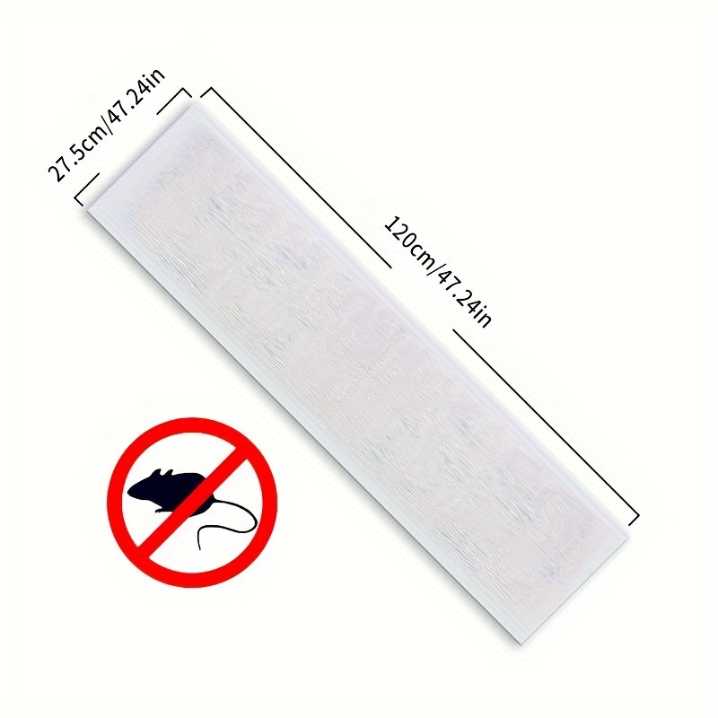  Sticky Mouse Traps Extra Large,Clear Mouse Glue Trap