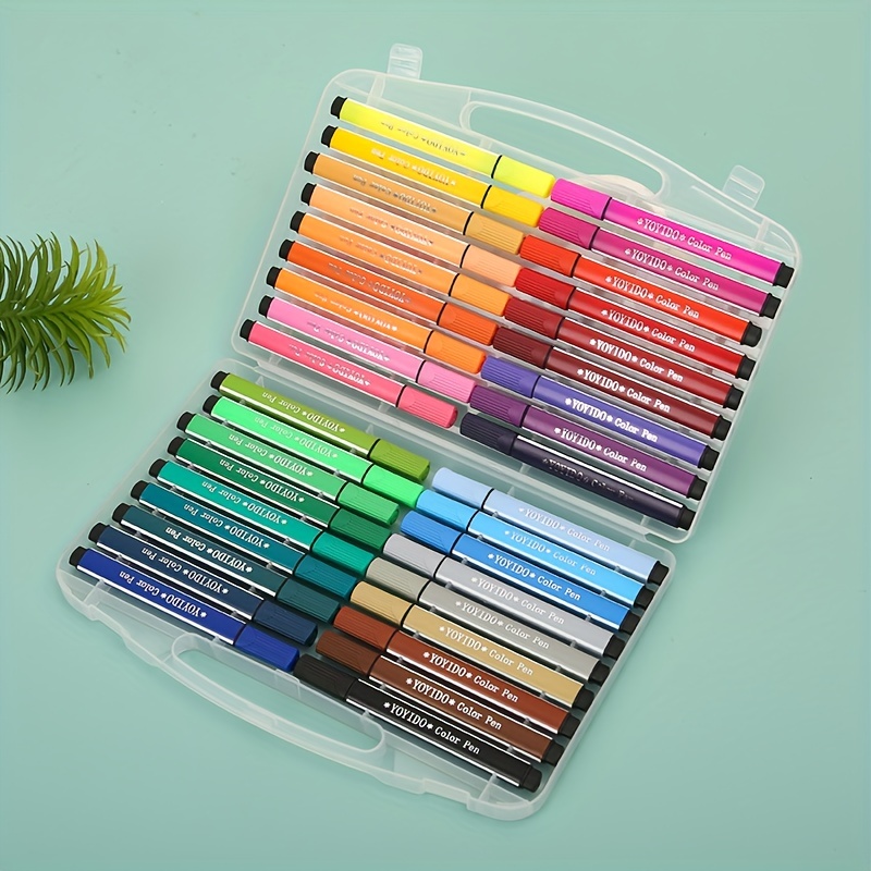 12 Color Rainbow Pen Graffiti Painting Pen Gradient Color - Temu