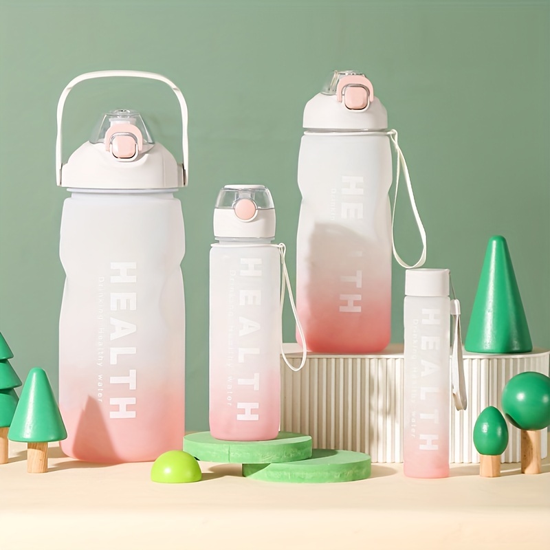 3 in 1 + Gradient Large Water Family Bottle Set - Temu