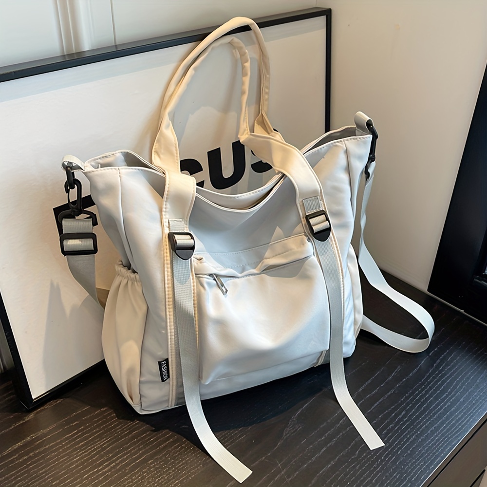Fashion Large Capacity Tote Bag, Simple Shoulder Bag, Women's