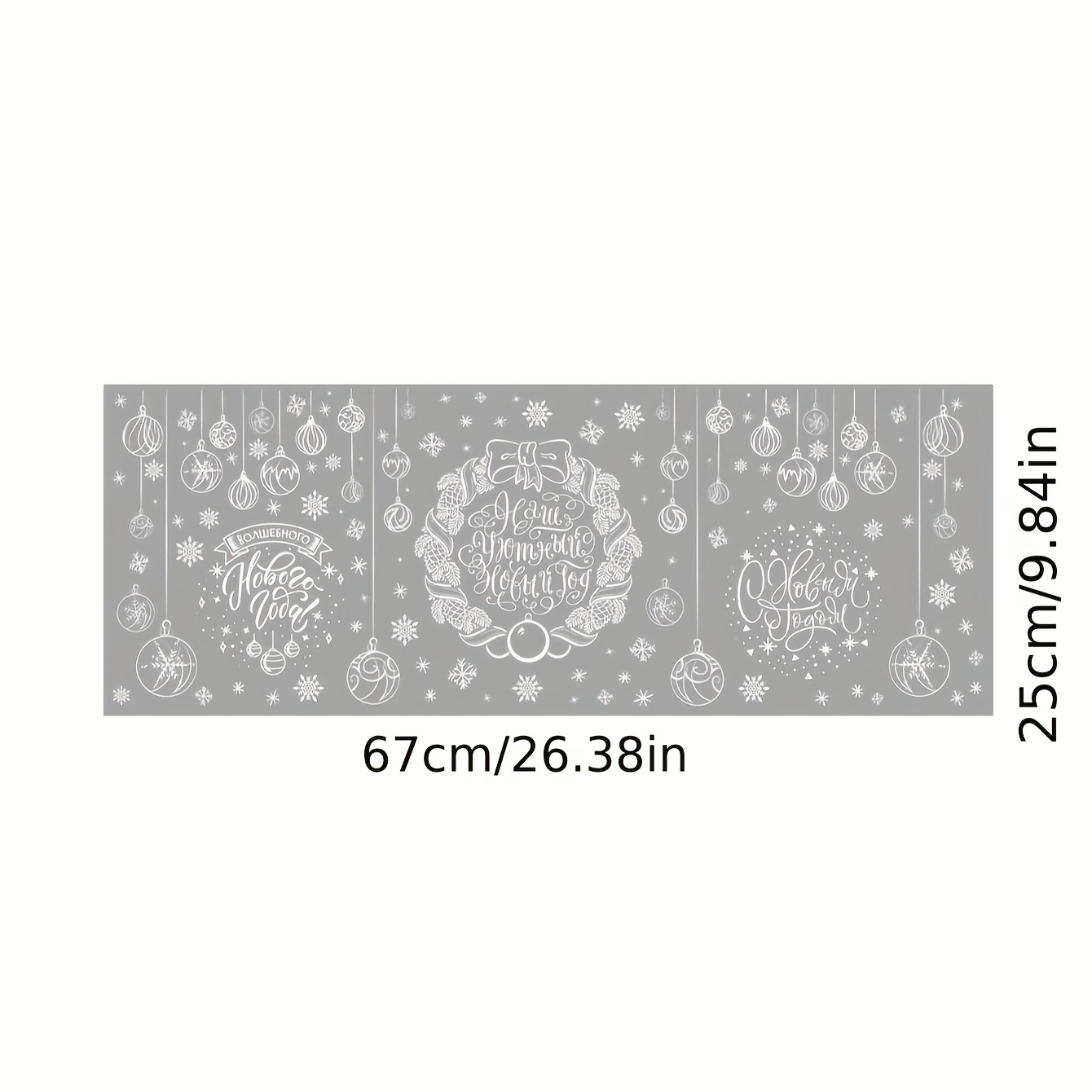 Snowflake Stickers Decoration Waterproof Vinyl Stickers For - Temu