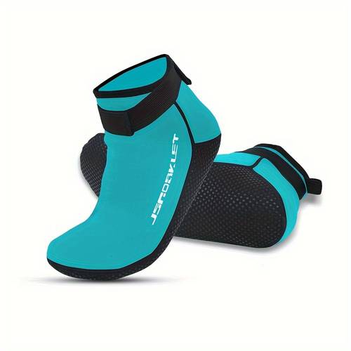 men womens 3mm neoprene rubber snorkeling socks warm swimming snorkeling beach volleyball socks low cut pink