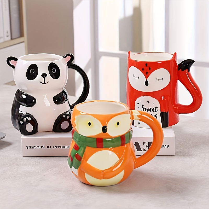 Tasses en céramique peintes à la main japonaises, café, thé, lait, grand  sous-gilet, cadeaux de tasse, café, lait, britannique, cuisine de bureau,  petit-déjeuner, 500ml - AliExpress