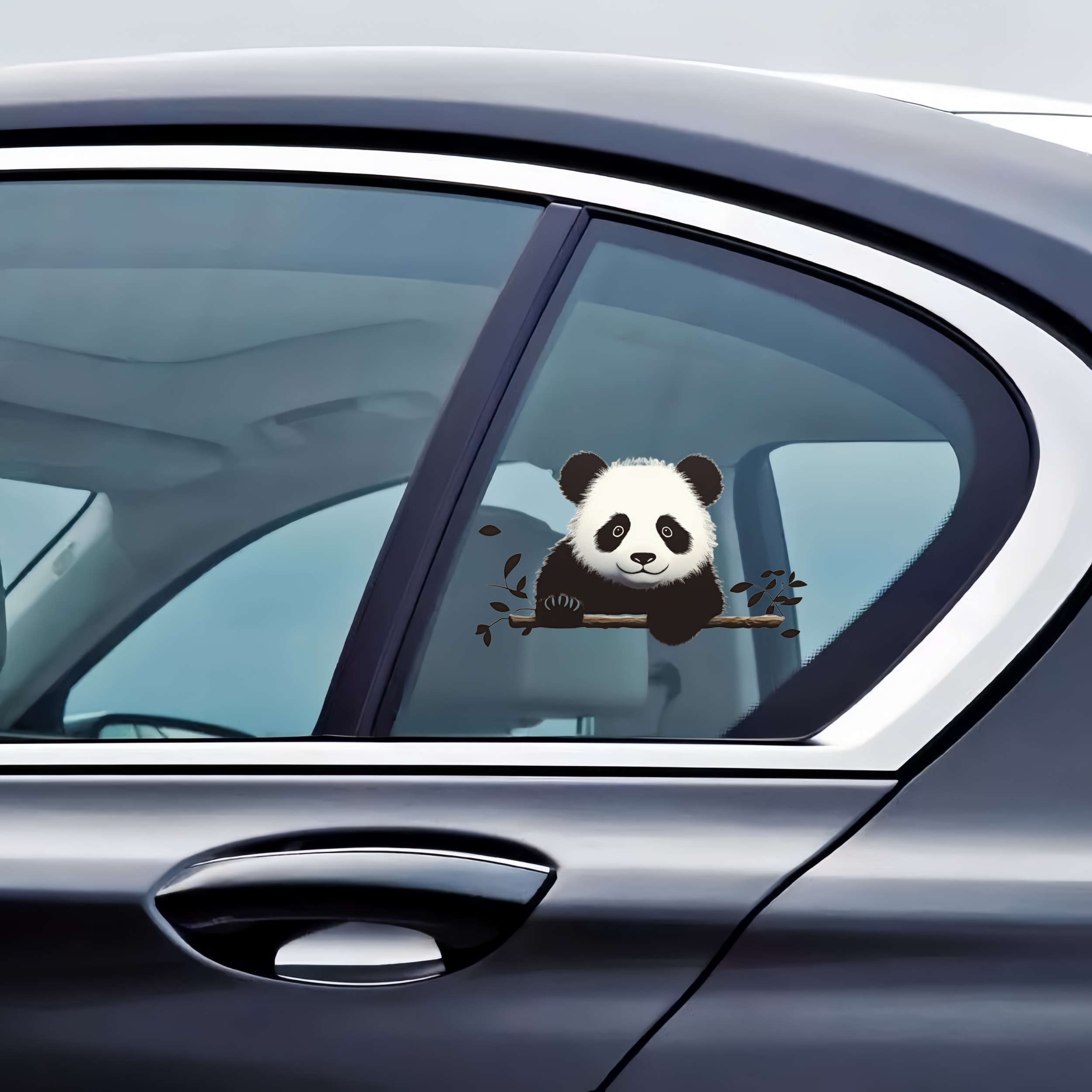 Autoaufkleber 3D Lustige Simulation Panda Tier Vinyl Austria