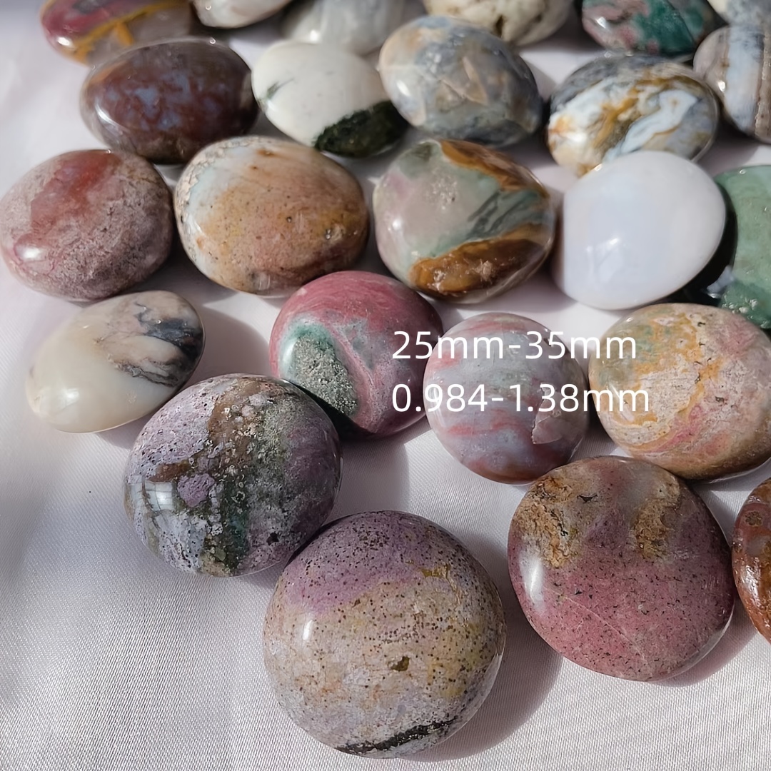 1pc Round Ocean Jasper Decor | Free Shipping | Our Store