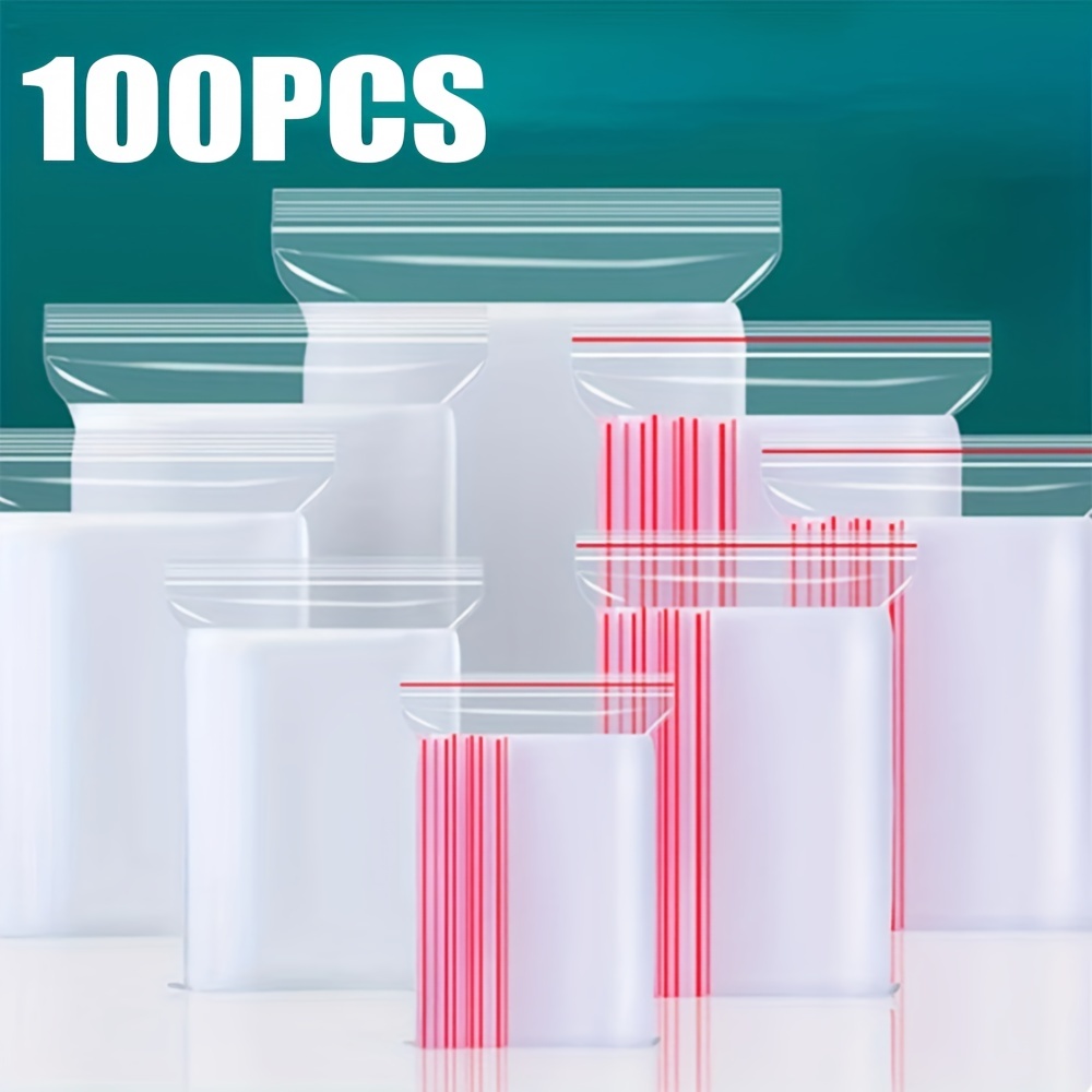 Bolsas de plástico transparentes multifunción con cierre hermético