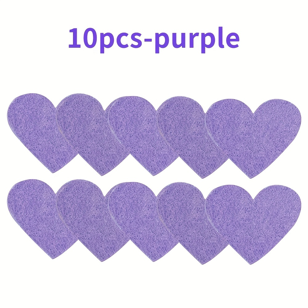 10pcs Dual Sided Cleansing Sponge Quick Foaming Non Irritating Perfect Face Wash