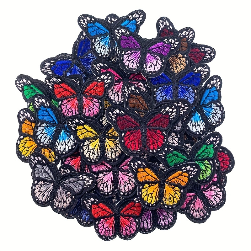 Heavy Duty Bead Embroidery Butterfly Patches Paste Clothing - Temu