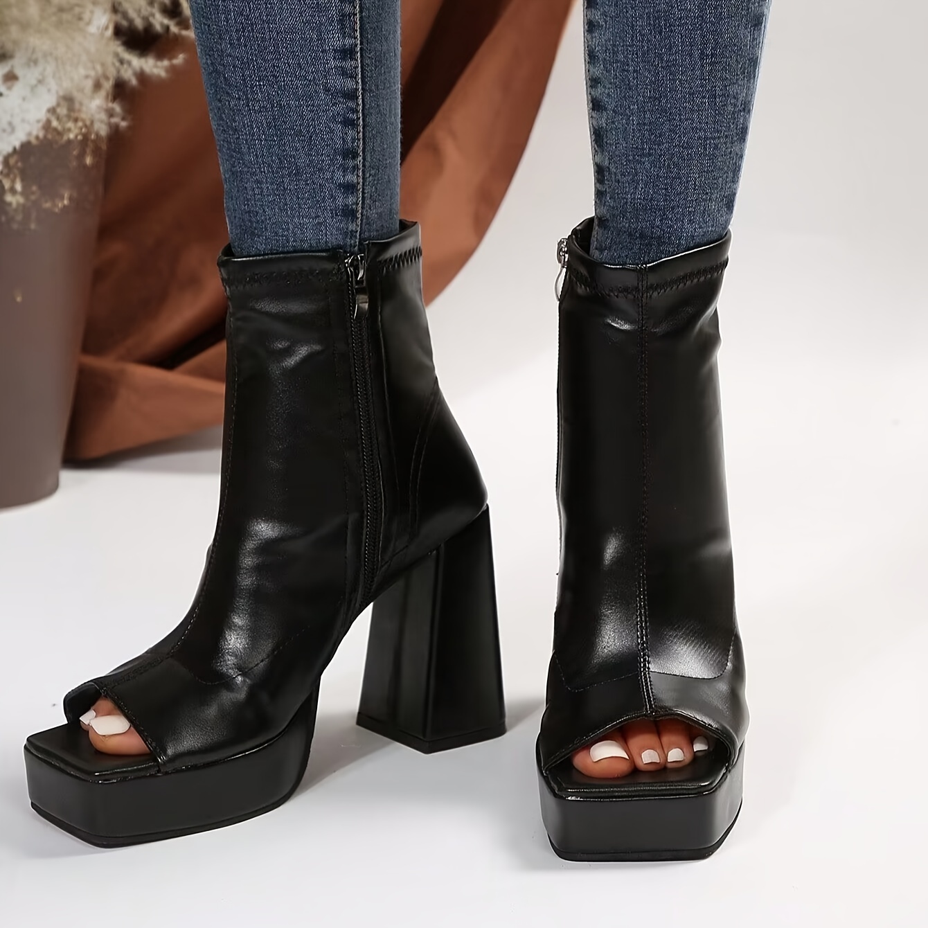 Bottes clearance avec talon