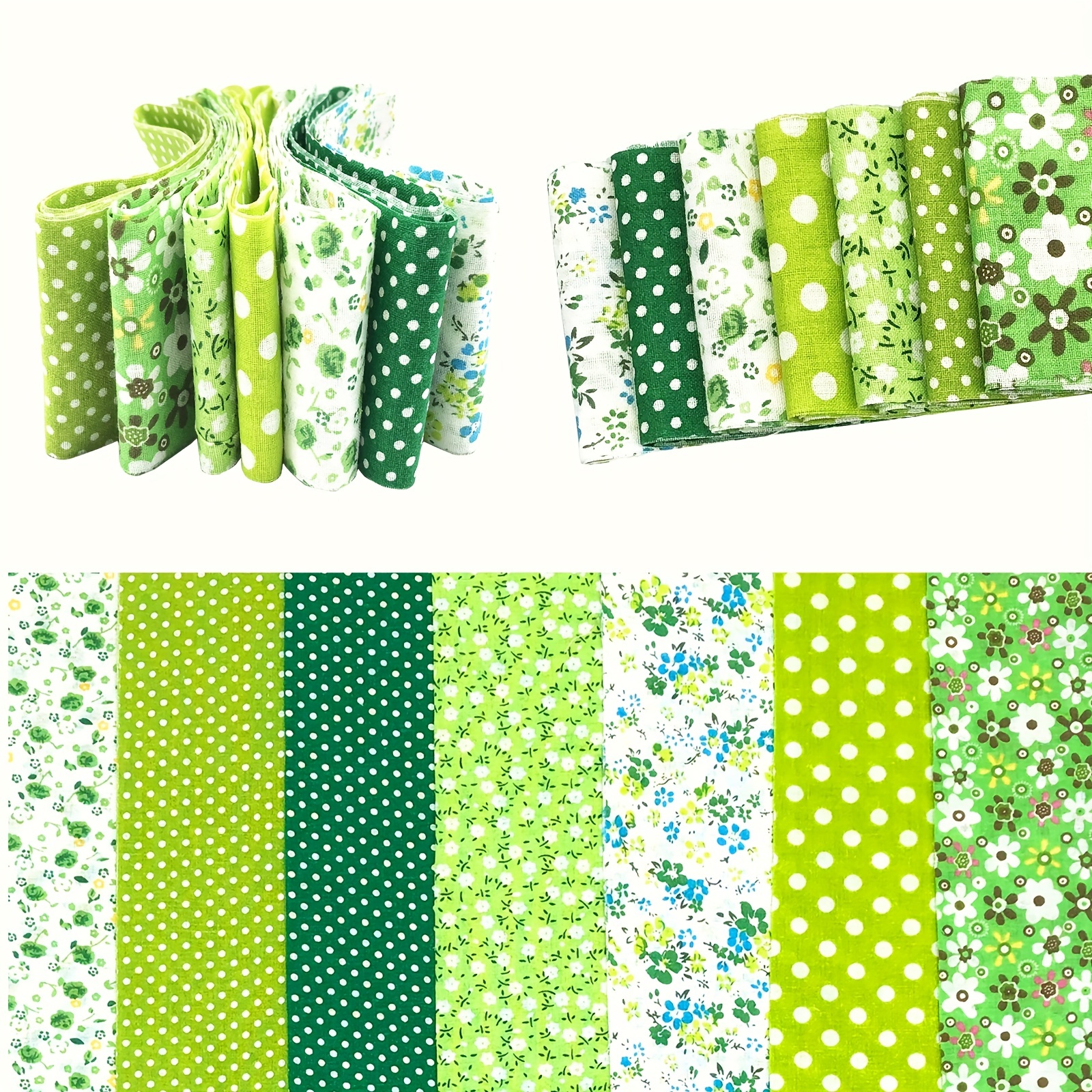 7pcs 6 35 109 Fabric Strips Roll Collection Jelly Fabric Bundles