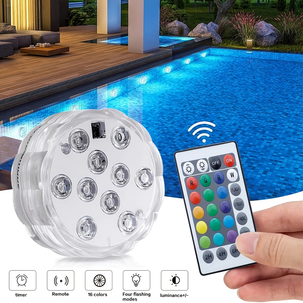 battery powered underwater lights