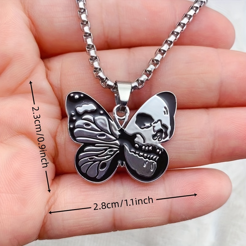 Punk Gothic Bird Fish Nature Necklace Men Jewelry Gift - Temu