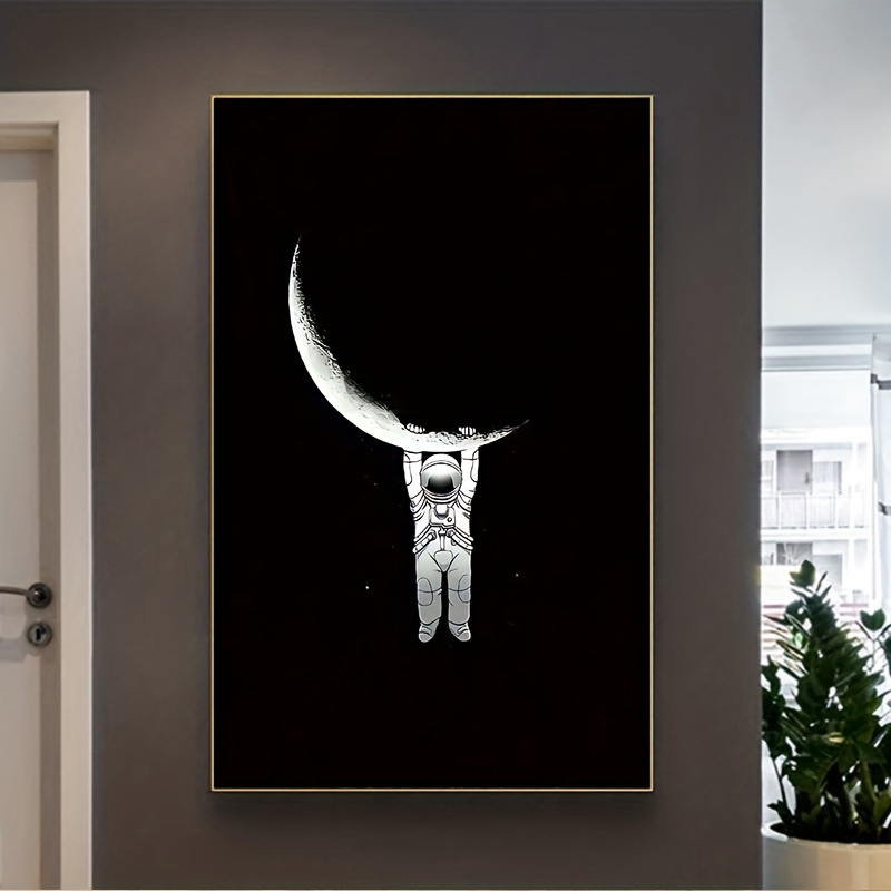 Accroche Murale Astronaute & Lune