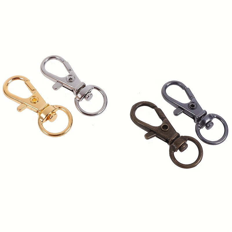 Shop Generic 200Pcs Key Ring Clips Key Chain Hooks Swivel Trigger Snap  Hooks and Split Ring for Hanging Crafts Jewellery Making Online
