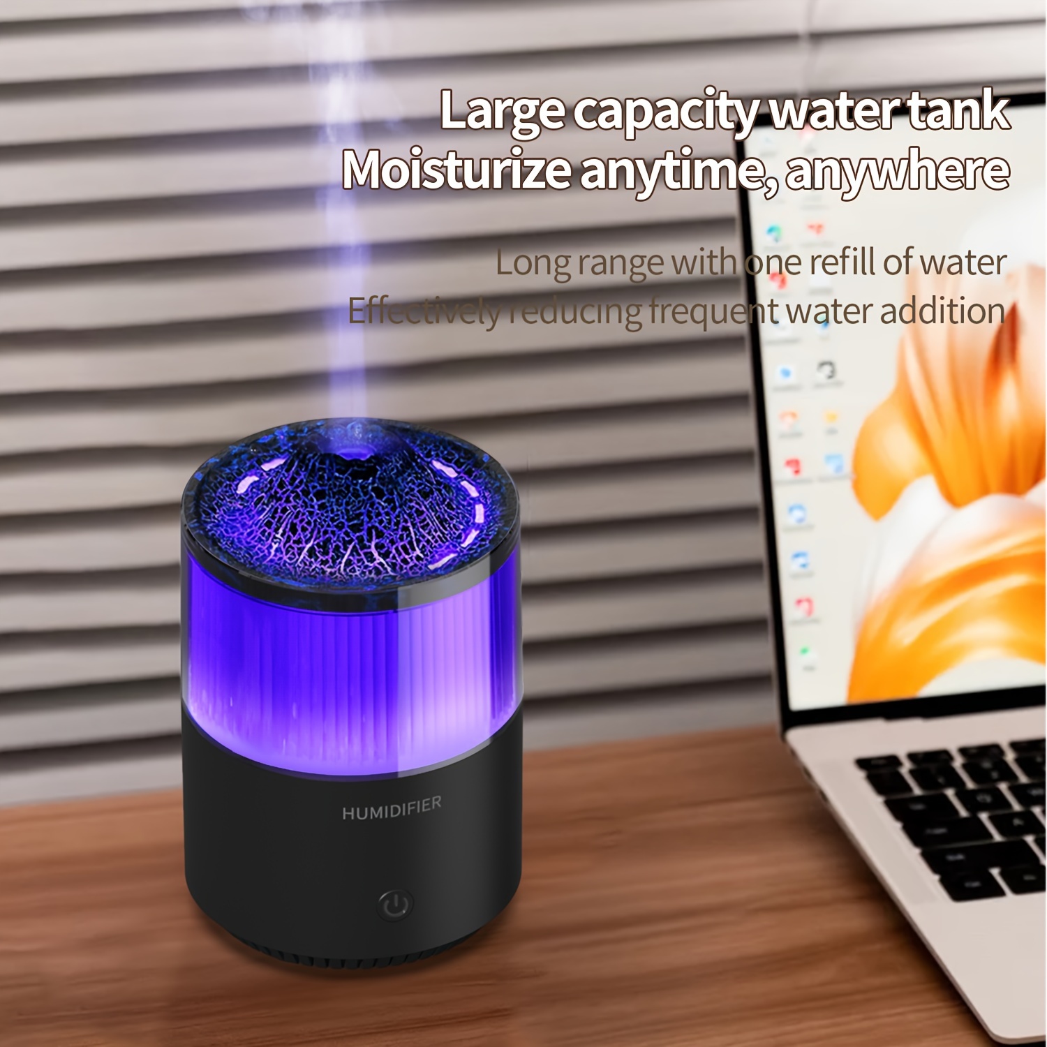 Humidificador De Aire Volcán USB De 200 ML Humidificador - Temu Mexico